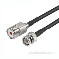 Conjunto de cabos de jumper coaxial de RF digital